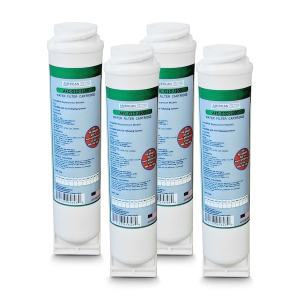 American Filter Co AFC-G10-J300 Water Filters, 4PK AFC-G10-J300-4p-16906 - main